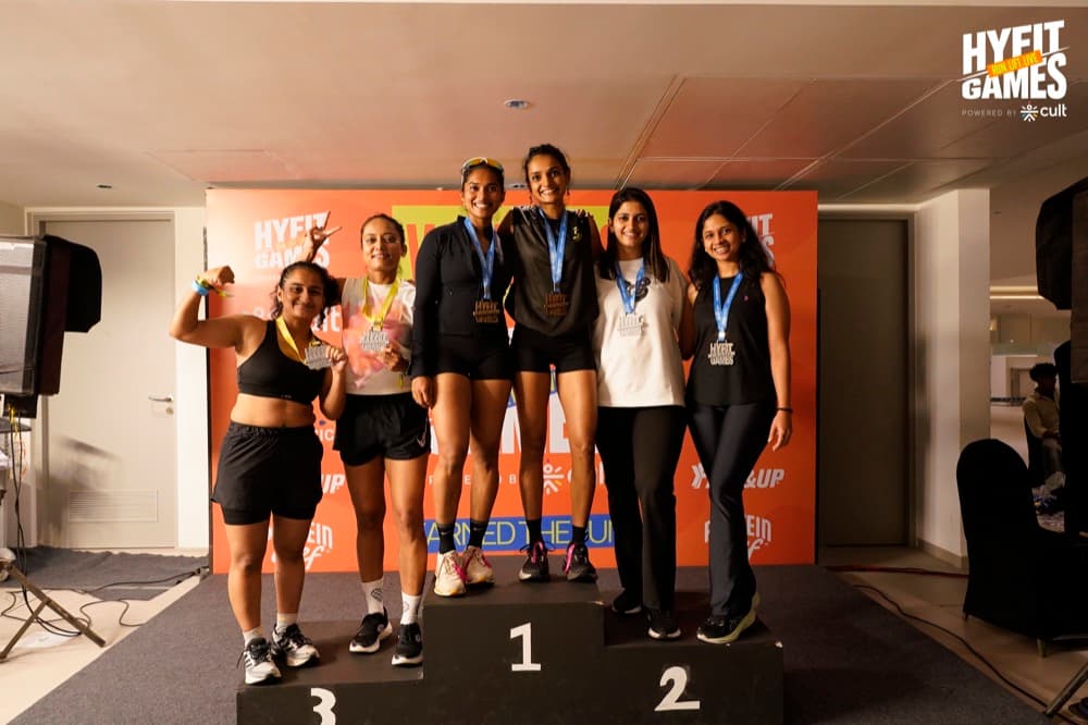 Doubles athletes at HYFIT Games